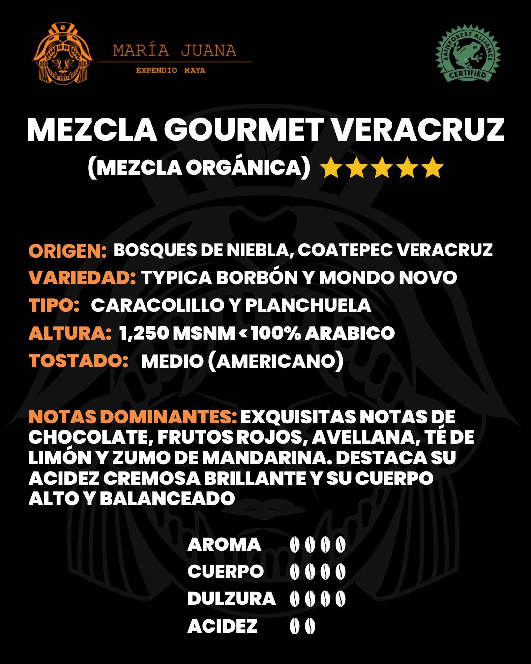 Mezcla Veracruz Gourmet 500-Gr